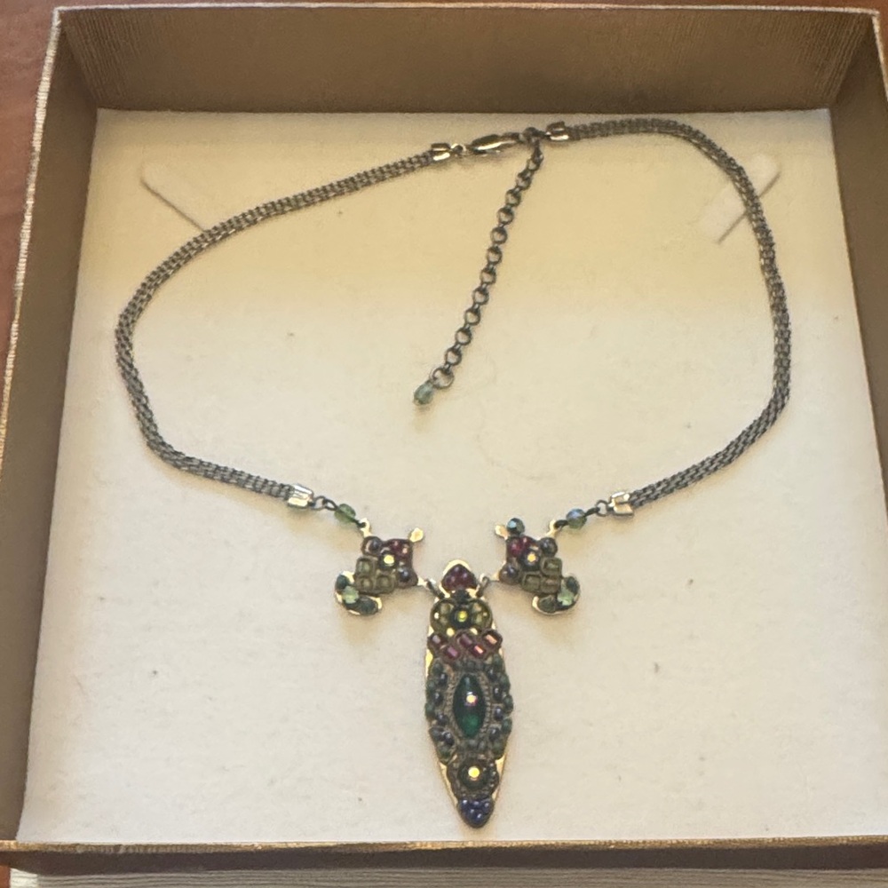 Chic Multicolor Pendant Necklace